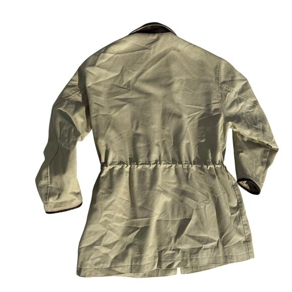 Vintage COACH C5J-0957 Barn Trench Coat Jacket, Handmade in USA Mens size M READ - Picture 12 of 14